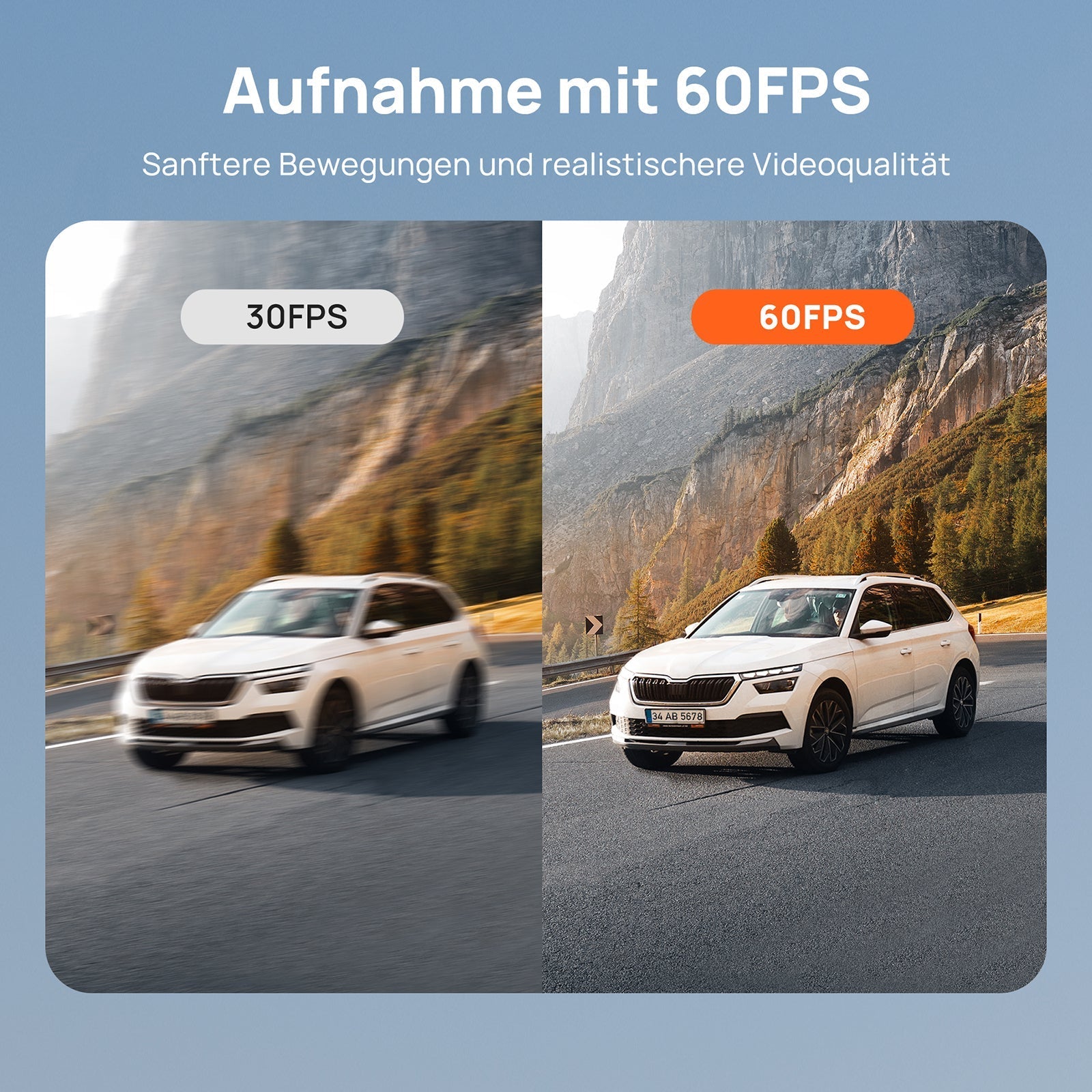 70mai Dash Cam A810 4K HDR Sony Starvis 2 IMX678 Dual-channel