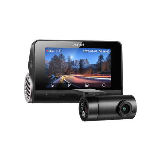 A810 Bundle: Front Cam + Rear Cam + Memory Card + Hardwire Kit + CPL Filter