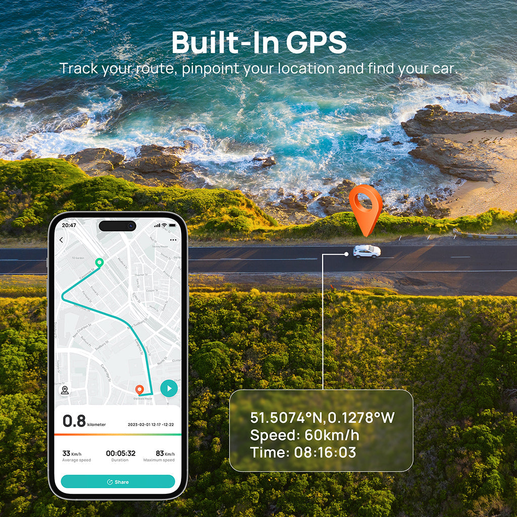70mai Dashcam Omni  - GPS