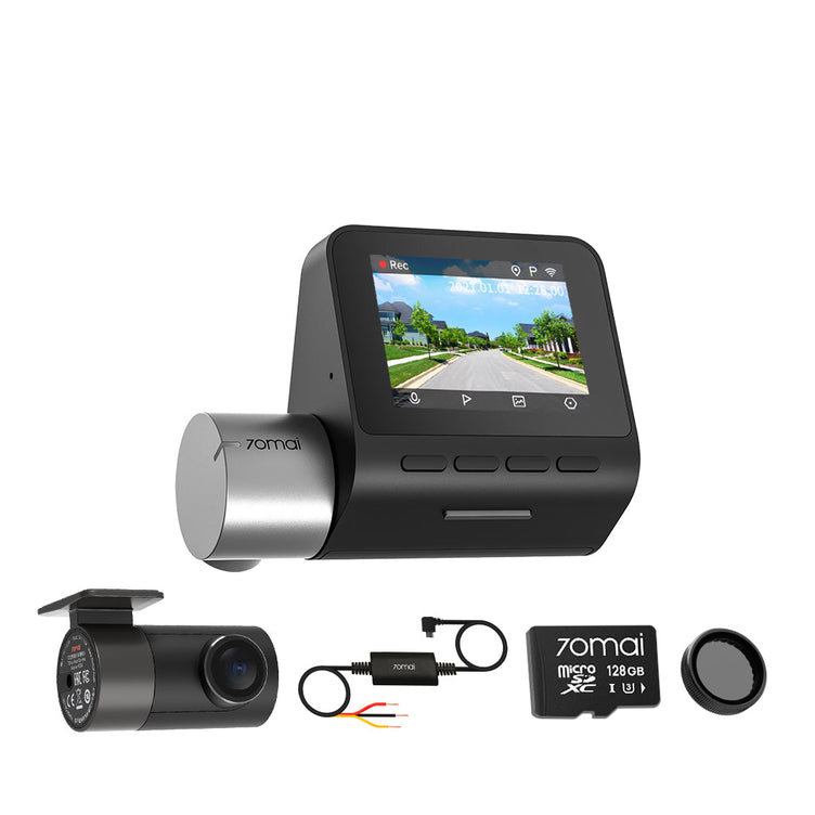 70mai A500S Dash Cam 2.7K Ultra Full HD Dual-channel Optional